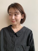 イコル(ikoru)&nbsp;切りっぱなしボブ/レイヤーボブ/ボブ/20代/30代/40代/大人可愛い