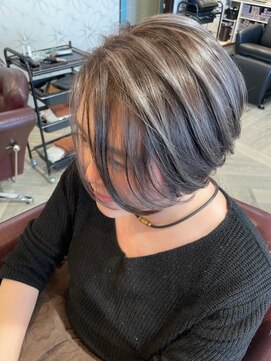 ヘア メイク ココ(hair make coco) グレージュハイライト♪