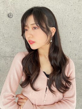 アグ ヘアー トレフル 横川駅前店(Agu hair Treful) 《Agu hair》オンニ巻スーパーロング×numberA.ヘアバター