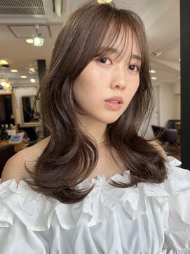 リコバイアフロート(riko by afloat) レイヤーカットオリーブベージュ