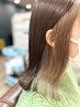 【インナーカラー】カット+デザインカラ-　￥16100～