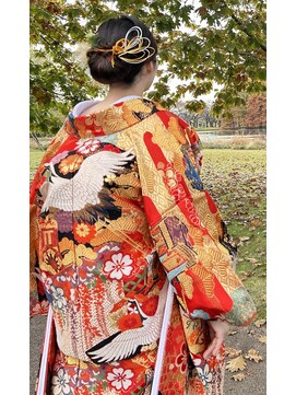 オアシス OASIS 和装シニヨン