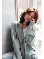 ルー ハナレ(Luu HANARE)&nbsp;ニュアンスウェーブボブ♪神戸/東灘/住吉/髪質改善/白髪ぼかし