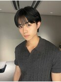 シースルーマッシュヘア/韓国メンズヘア/20代30代