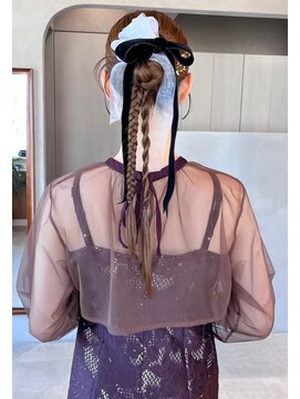 ロンド ボーイ 表参道(Lond BOY) イメチェン外ハネボブ美髪ワイドバング/髪質改善前髪レイヤー