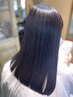 カット＋和漢カラー＋メテオトリートメント髪を艶大人スタイルに