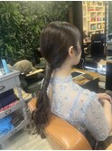 タイト編みおろし