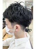 メンズ×ナチュラルパーマ