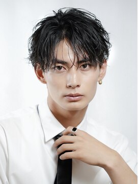 オーシャントーキョー 渋谷(OCEAN TOKYO) フェザーパーマシャドウパーマカルマパーマセンターパート