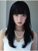 20代30代40代メルティカラーフェミニンロング似合わせカット