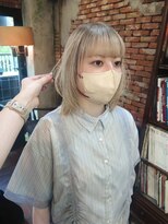 アンリ(Henri)&nbsp;【かしむら】ブリーチ/ブリーチカラー/ケアブリーチ/暖色カラー