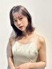 【艶髪金子指名】透明感カラー+似合わせカット　￥14300→