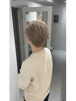 メンズペレ 渋谷(MEN'S PELE) MEN’S HAIR/サーフカール/刈り上げセンターパート/渋谷