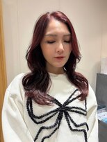レックスヘアーインターナショナル(ReX HAIR INTERNATIONAL) 【堂安稚菜】ベリーレッド×くびれヘア