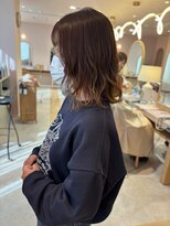 ベルタバイメルク(belta by merc.)&nbsp;オリーブグレー　グレージュボブ12.5