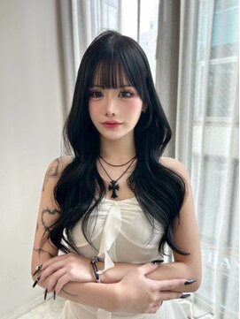 ボタン テンジン(VOTAN tenjin) 【木串楽人】顔周りカット/マロンベージュ/流し前髪