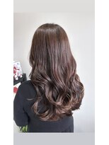 ル レーヴ 和田店(Le reve)&nbsp;コテ巻き/ロング/ラベンダーブラウン　【間瀬】