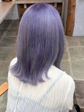 ビスクヘアデザイン(bisq hair design) グレージュ　艶髪　髪質改善　ブリーチ　ピンクベージュ　韓国風