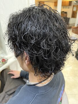 ロストシティ 横浜(LOST CITY) ラフで色気のある無造作サーフカール◎