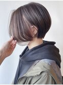 【morio 原宿】ハンサムショート　インナーカラー
