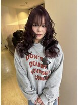 ニコフクオカヘアーメイク(NIKO Fukuoka Hair Make) 【NIKO】暖色カラー/チェリーレッド/ダブルカラー