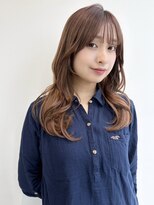 ケーツー エソラ池袋店(K-two)&nbsp;レイヤーカット*フェイスレイヤー*くびれ巻き*顔周りカット