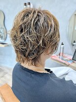 ファミリエ(familier)&nbsp;ブリーチショート×パーマ