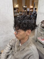 メンズクル(men's quru.)&nbsp;シャドウパーマ波巻きシャドウメンズパーマ春日井駅勝川駅