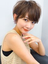 ビジョルノ つくばみどりの店(Begiorno)&nbsp;軽やかショートボブ★小顔ブラウン透明感似合わせカット