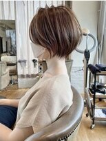 バンプ ギンザ(BUMP GINZA)&nbsp;40代50代絶壁解消白髪ぼかし大人丸みショート銀座若見え美人