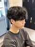 カット+パーマ+オージュアトリートメント [メンズ/藤沢/パーマ]