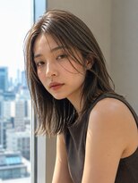 ローレル(Laurel)&nbsp;グレージュ×ミディアムレイヤー
