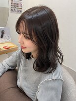 トゥーリ 春日店(tuuli)&nbsp;大人可愛いショコラグレージュ×顔周りカット