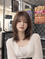 リリー シンジュク(Lilly)&nbsp;【Lilly新宿】#おしゃれ女子#ウルフヘア#ハッシュレイヤー#前髪