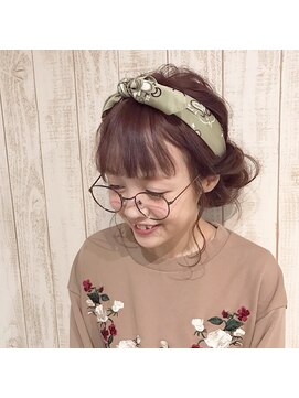 リノ(Lino) ドラマ【地味にスゴイ】石原さとみちゃん風スカーフアレンジ♪