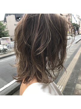 ブリックバイブレイス 千葉 千葉中央(brick by brace) ボブルフ□透明感ハイライト