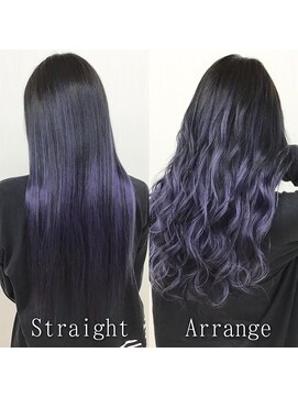 エクステ専門店あるじゃんすー 柏店 アメジストブルー#シールエクステ#ネビージュ#美髪#韓国#柏