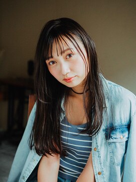 アカサ(A.casa) 暗めロング/20代/30代/40代/50代/西阿知/イオン倉敷