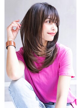 ロロ(ro-ro) 【恵比寿】ロングレイヤー×髪質改善ストレート