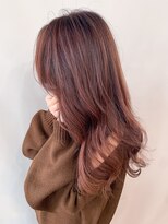 オル(Olu)&nbsp;【MASAYA】ピンクベージュ×ハイライトカラー