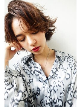 エン(enn.) クールショート×ピンクベージュ