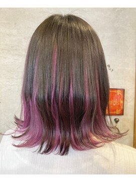 アティック ヘアーデザインアンドリラクゼーション(attic hair design&relaxation) インナーカラー