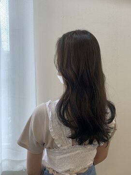 シェノン 西梅田(CHAINON) 韓国スタイル、ロング、レイヤーカット、くびれヘア