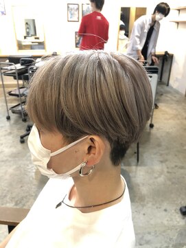 エルオム(EL.HOMME) 【YUKI】ナチュラルマッシュ×グレージュ