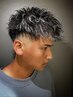 ＜メンズ限定＞カット+パーマ　￥13200～