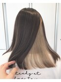 【名取 美容室 MELIA ヘアカラー】インナーカラー