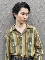ヘアー アイス ルーチェ(HAIR ICI LUCE) 黒髪オールバックhair / 井上