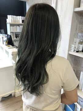 キャアリー(Caary) 福山美容室caary大人気イルミナカラー　オリーブアッシュ