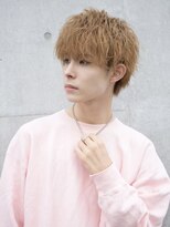 【安掛HAIR】ミルクティー王道ムーヴウルフショートマッシュ