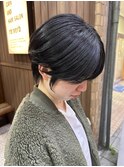 シンプルショートヘア